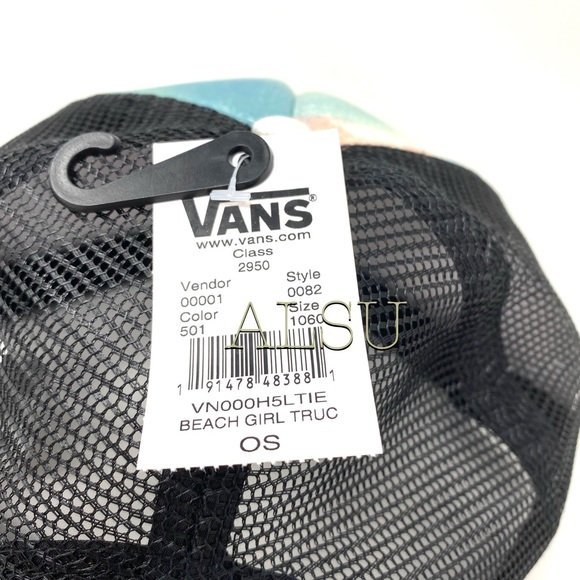 VANS š„SALE!š„ Beach Girl Truck Menās SnapBack Blue Black VN000H5LTIE - Picture 4 of 6